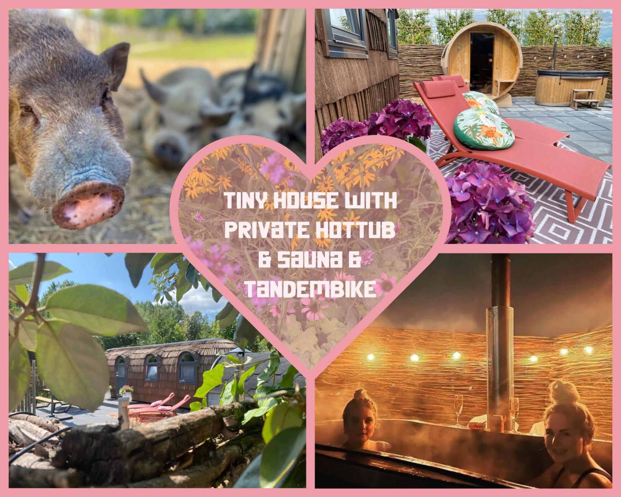 Bed & Wellness Klein Knorrestein With Private Hottub And Sauna And Tandembike Rental Included In Price Алмере Экстерьер фото